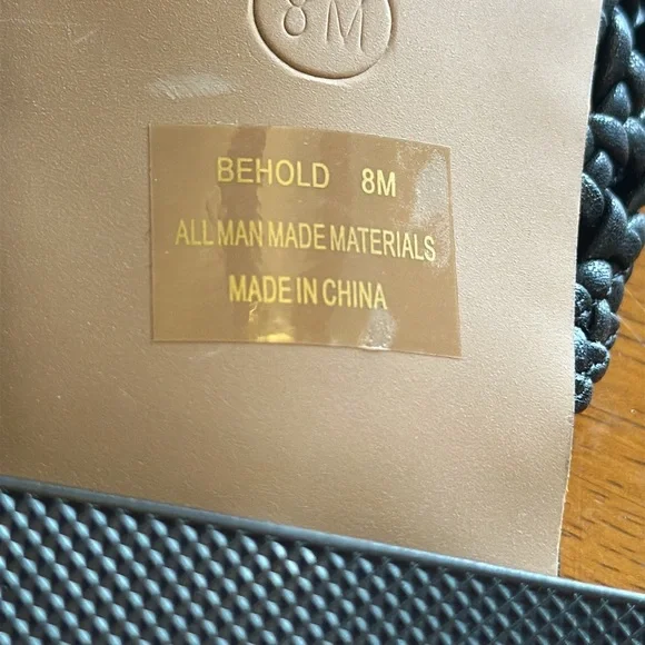 Joie Black Slip on Mules 8 NEW NWT - Picture 4 of 5